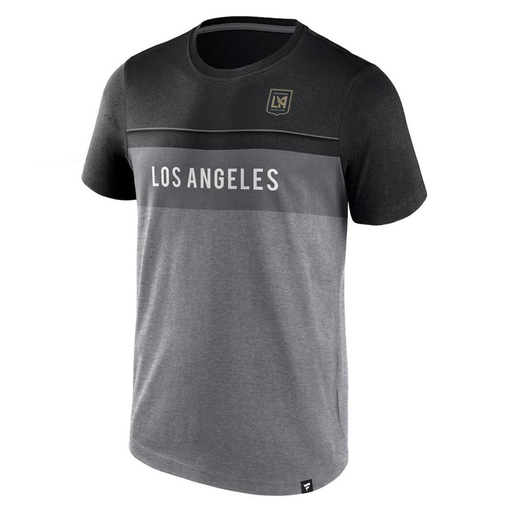 Fanatics Men's Black, Gray LAFC Striking Distance T-shirt | Medium